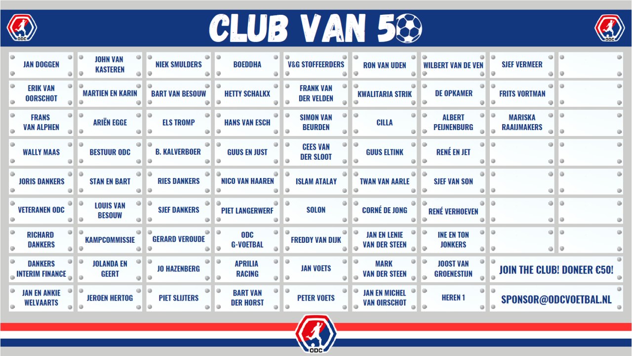 Club van 50